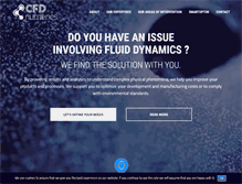 Tablet Screenshot of cfd-numerics.com
